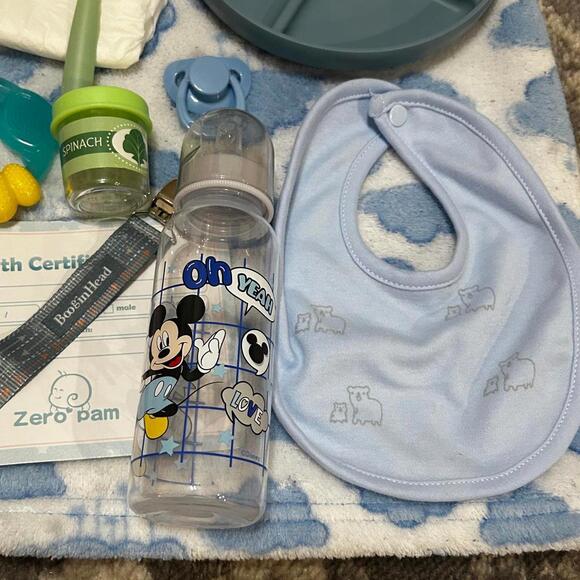 Blonde Full Silicone Vinyl Reborn Baby Boy Doll & Accessories (NWT) - Picture 7 of 8